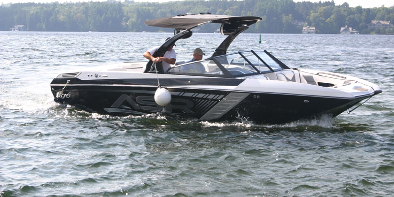 day on the lake with the tige boat rental