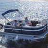 Crest pontoon patio boat renal lx 220 slc